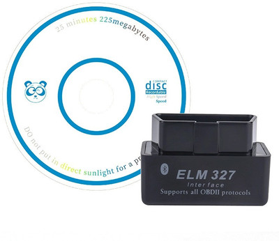 Xsentuals ELM327 Bluetooth ELM 327 Interface OBD2/OBD II Auto Car Diagnostic Scanner for car OBD Reader
