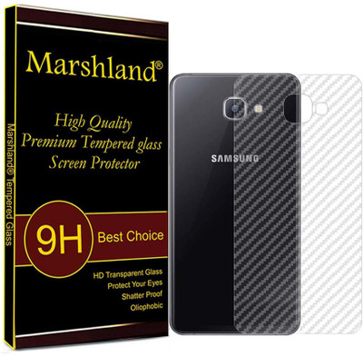 MARSHLAND Back Screen Guard for Samsung Galaxy A9 Pro, transparent, 3D Carbon Fiber Flexible Back Screen Protector Anti Scratch Bubble Free(Pack of 1)