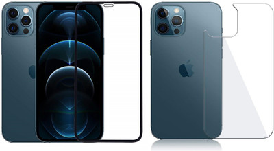 ELEF Front and Back Tempered Glass for Apple Iphone 12 Pro Max(Pack of 2)