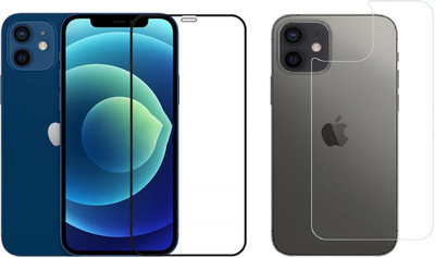 ELEF Front and Back Tempered Glass for Apple Iphone 12 Mini(Pack of 2)
