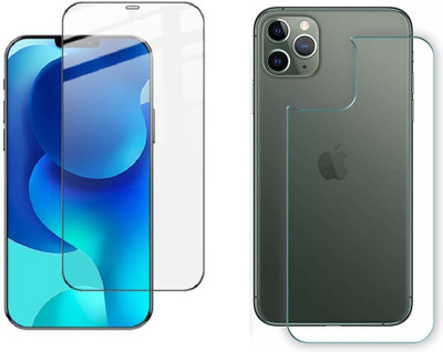 ELEF Front and Back Tempered Glass for Apple Iphone 12 Pro(Pack of 2)