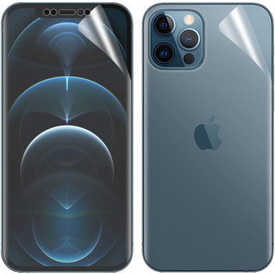CASE CREATION Front and Back Screen Guard for Apple iPhone 12 Mini(Pack of 2)