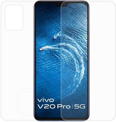 CASE CREATION Front and Back Screen Guard for Vivo V20 Pro(Pack of 2)