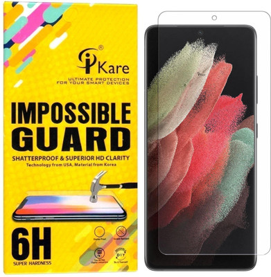 SecureSmarty Impossible Screen Guard for Samsung Galaxy S21 Ultra(Pack of 1)
