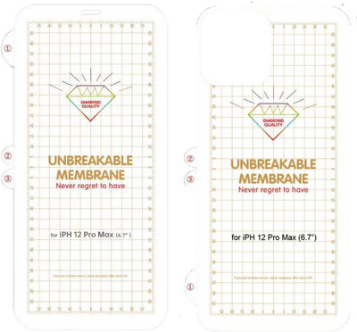 CASE CREATION Nano Glass for iPhone 12 Pro(Pack of 2)