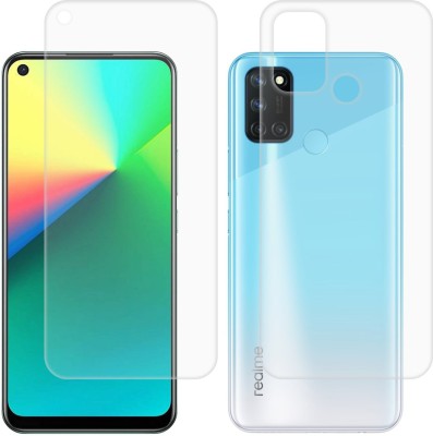 CASE CREATION Front and Back Screen Guard for Realme 7i(Pack of 2)