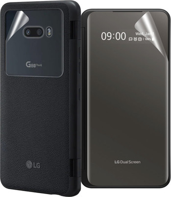 CASE CREATION Front and Back Screen Guard for LG G8X ThinQ Front Back All Round 360 Protection Case Cover Guard(Pack of 2)
