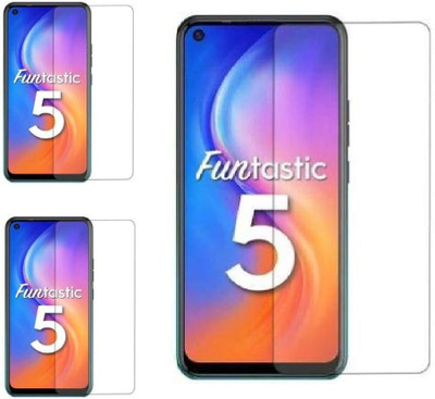 ISAAK Tempered Glass Guard for Tecno Spark 5, Tecno Spark 5 pro(Pack of 3)