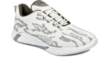 Shuzer68 Latest Design Trendy Comfortable Sneakers For Men(White)