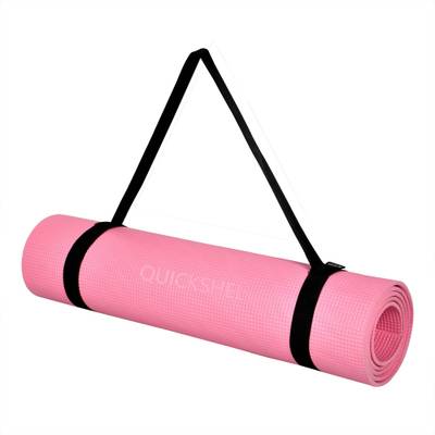 Quick Shel 12MM 100 EVA Eco Friendly Mat PINK 12mm Yoga Exercise