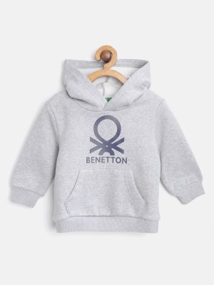United Colors of Benetton Full Sleeve Solid Baby Boys Sweatshirt