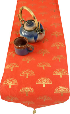 VIREO Red 180 cm Table Runner(Polyester)