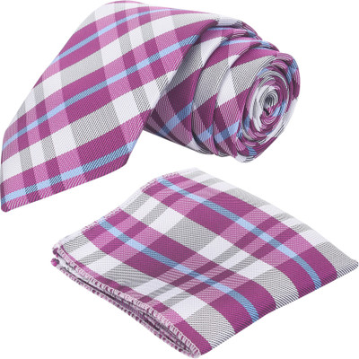 RIYASAT Checkered Tie(Pack of 2)