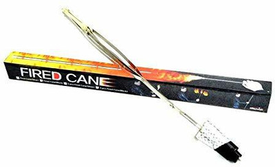 A SARKAR MAGIC WORLD Fired Cane Magic / FIRE APPEARING CANE MAGIC 1 Magic Tricks(Age: 18 YEARS AND UP)