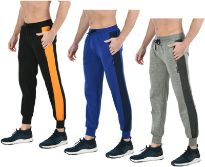Indistar Colorblock Men Multicolor Track Pants