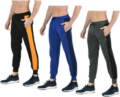 Indistar Self Design Men Multicolor Track Pants