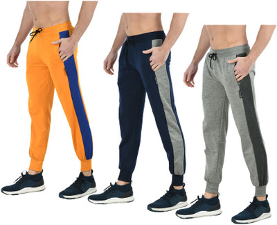 Indistar Self Design Men Multicolor Track Pants