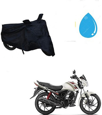 saanvi Waterproof Two Wheeler Cover for Suzuki(Sling Shot Plus, Black)