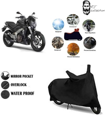 rj collection Waterproof Two Wheeler Cover for Kawasaki(Ninja 650, Black)