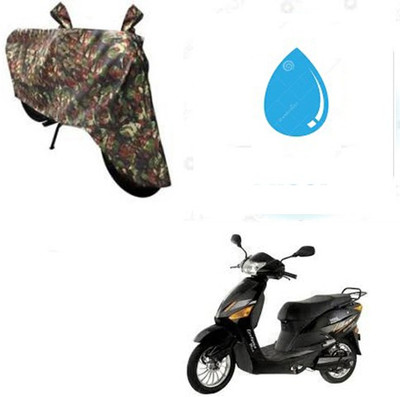 RPSENTTERPR Waterproof Two Wheeler Cover for Hero(Electric Zippy, Multicolor)