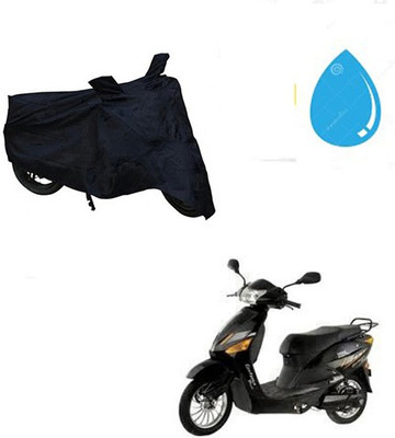 SRENTERPRISES Two Wheeler Cover for Hero(Electric Zippy, Black)