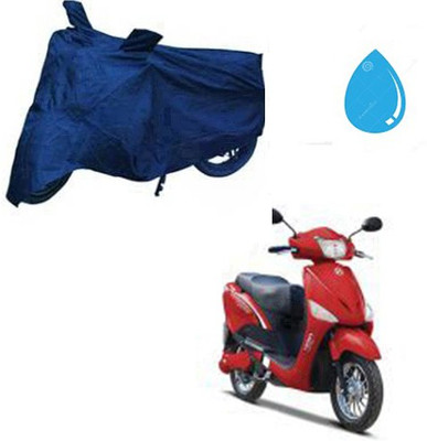RPSENTTERPR Waterproof Two Wheeler Cover for Hero(E Scoot, Blue)