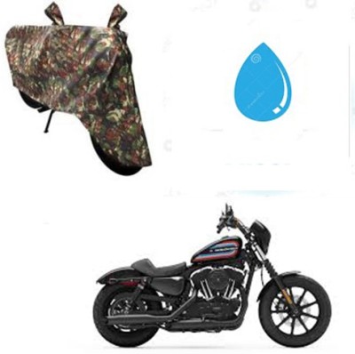 saanvi Waterproof Two Wheeler Cover for Harley Davidson(XL 1200, Multicolor)