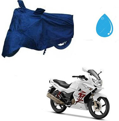 Mdstar Waterproof Two Wheeler Cover for Hero(Karizma, Blue)