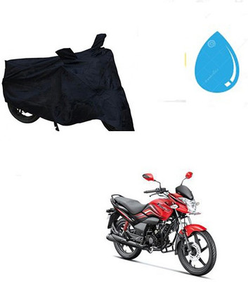 saanvi Waterproof Two Wheeler Cover for Hero(Passion Xpro, Black)