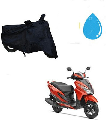 SRENTERPRISES Two Wheeler Cover for Honda(Grazia, Black)