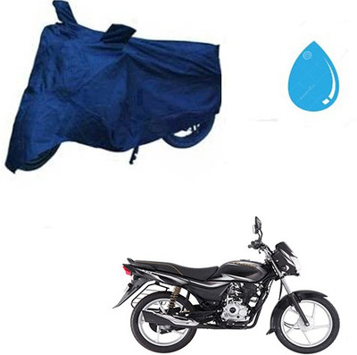 Mdstar Waterproof Two Wheeler Cover for Bajaj(Platina 100 DTS-i, Blue)