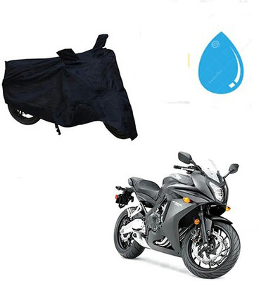SRENTERPRISES Two Wheeler Cover for Honda(CBR 650F, Black)