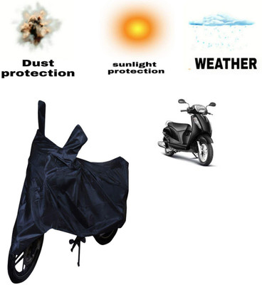 PRPaccessories Waterproof Two Wheeler Cover for Universal For Bike(Black)