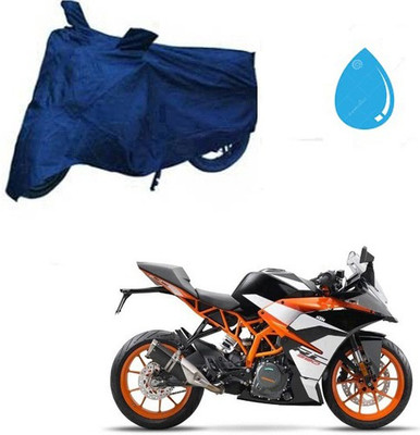 RPSENTTERPR Waterproof Two Wheeler Cover for KTM(RD 350, Blue)