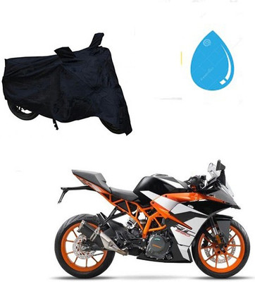 RPSENTTERPR Waterproof Two Wheeler Cover for KTM(RD 350, Black)