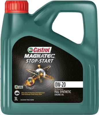 Castrol Magnatec Stop-Start 0W-20 Full-Synthetic Engine Oil(3 L)