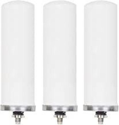 JIVA Stainless Steel Water Filter and Purifier Ceramic Candle Filter Catridge of Size 7 Inch (3) Solid Filter Cartridge(0.2, Pack of 3)
