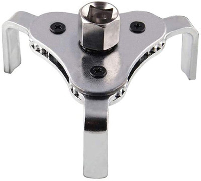 DIGICOP Adjustable Auto 3 Jaw Oil Filter Wrench Car Repair Tools Two Way Oil Filter Wrench 3 Jaw Remover Tool for Car Trucks Single Sided Speciality(Pack of 1)