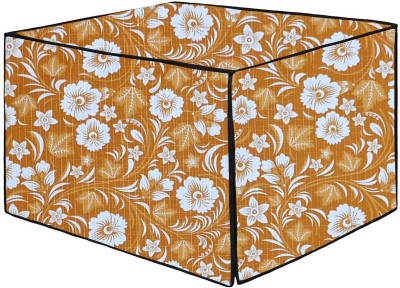 AAVYA UNIQUE FASHION Microwave Oven  Cover(Width: 48.19 cm, Yellow,White)