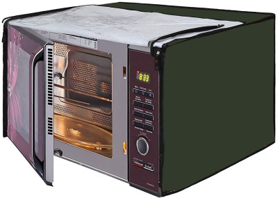 AAVYA UNIQUE FASHION Microwave Oven  Cover(Width: 48.19 cm, Green)