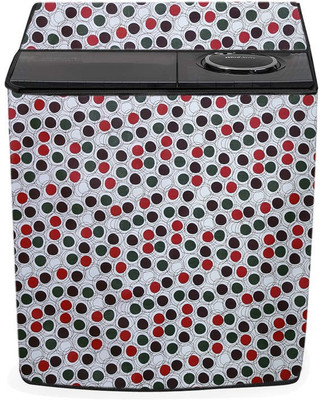Nitasha Semi-Automatic Washing Machine  Cover(Width: 82 cm, cream, red)