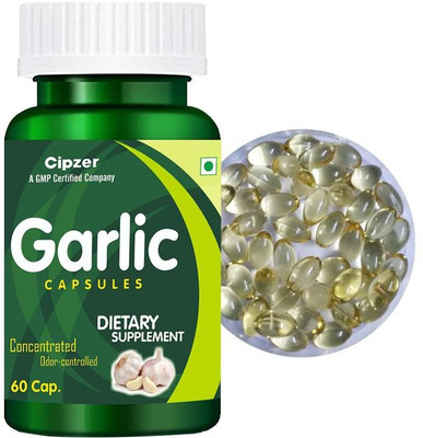 CIPZER Garlic Softgel Capsule(60 Capsules)