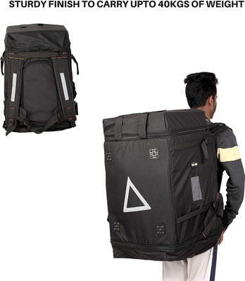 Ultrafine Popular 125 LITERS Large Size Bike pickup Grocery/Courier/Logistic/E-Commerce/Food/Meal/Lunch Boxes Multipurpose Delivery Backpack Bag 125 L Backpack(Black)