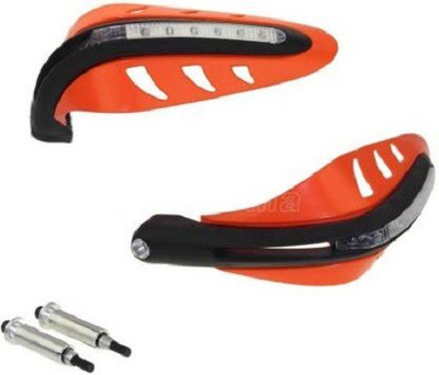 AOWBIKES HANDLE-GUARD-ORANGE-003 Handlebar Hand Guard(Universal For Bike)