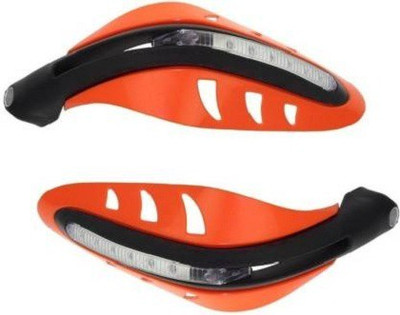 AOWBIKES HANDLE-GUARD-ORANGE-002 Handlebar Hand Guard(Universal For Bike)