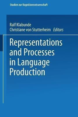 Representations and Processes in Language Production(German, Paperback, unknown)