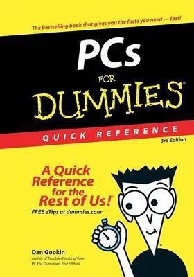 PCs For Dummies Quick Reference(English, Electronic book text, Gookin Dan)