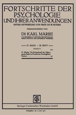 Die Rechenkunst der Schimpansin Basso im Frankfurter Zoologischen Garten(German, Paperback, Marbe Karl)