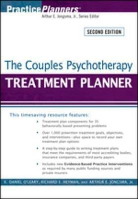 The Couples Psychotherapy Treatment Planner(English, Electronic book text, Jr. O'Leary K. Daniel)