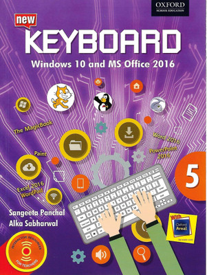 Keyboard Windows 10 Office 2016 Class 5(English, Paperback, Sabharwal Alka)